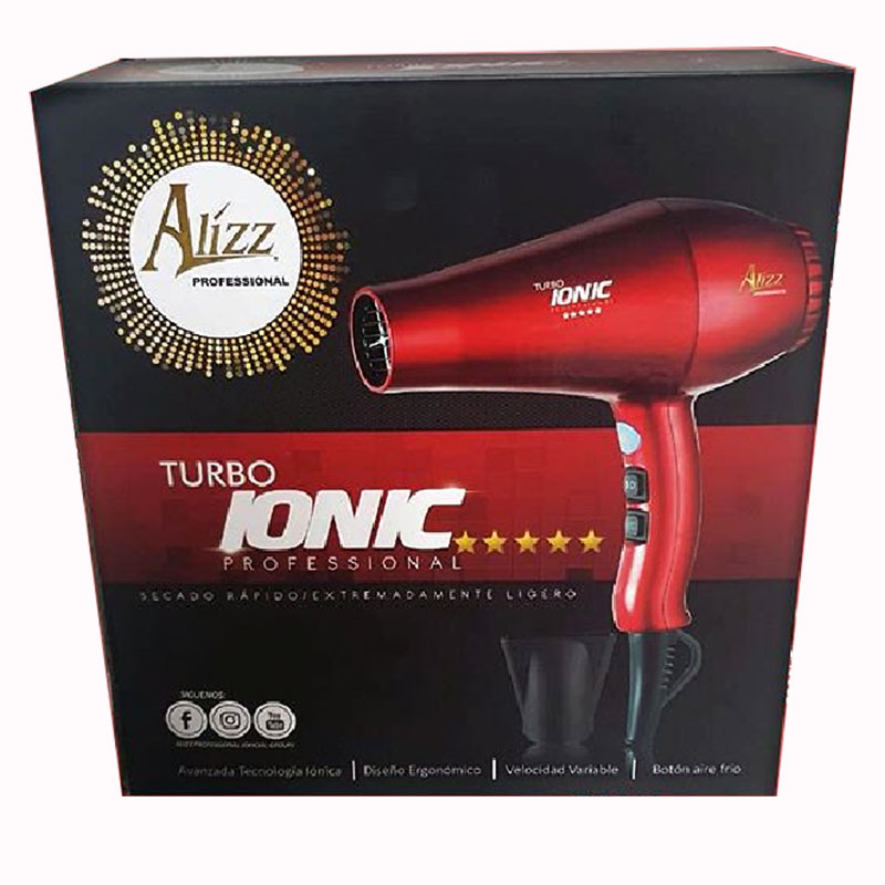Secador alizz 2025 turbo ionic professional