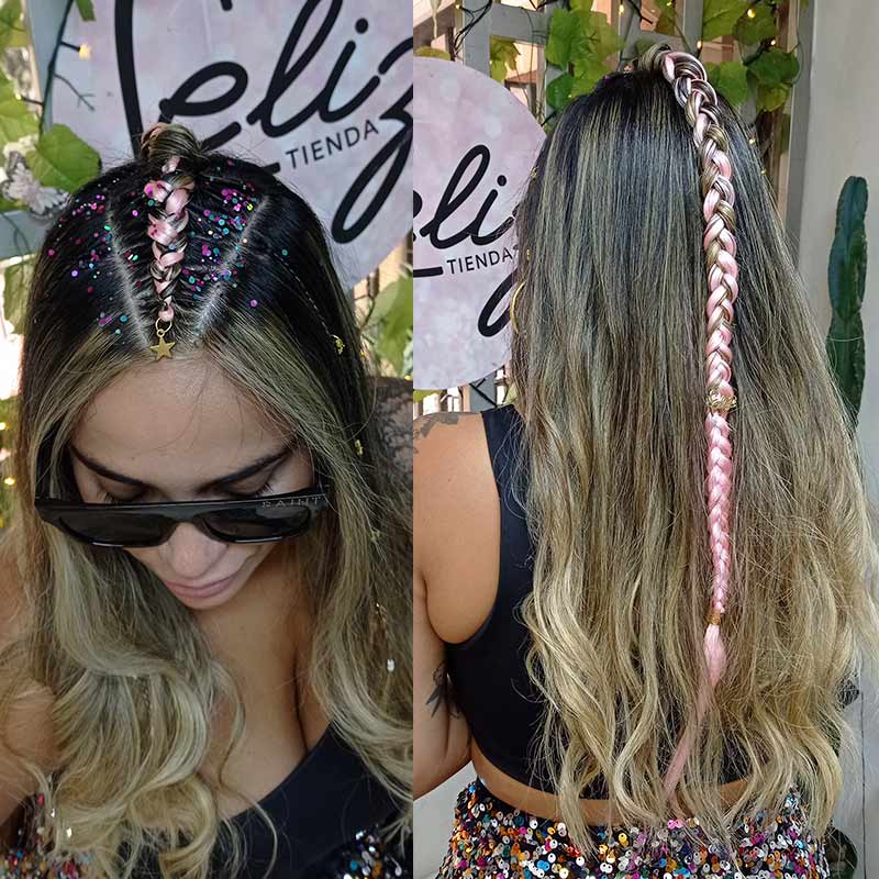 Trenzas kanekalon